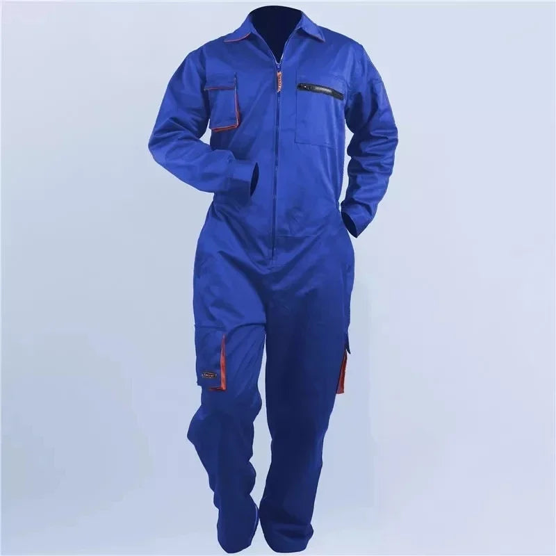2024 Work Overall Uniform Men Women Working Coveralls Welding Suit Car Repair Workshop Mechanic Plus Size Clothes