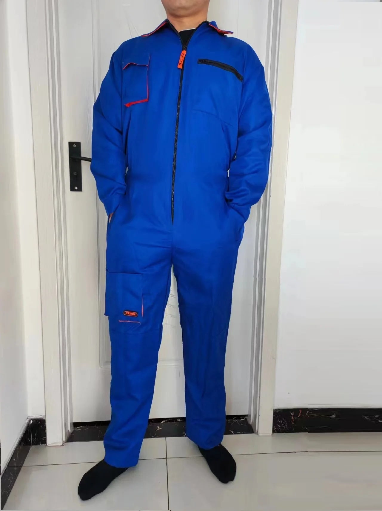 Work Overalls Uniform Men's Jumpsuit Working Coveralls Welding Suit Working Suit Safety Clothing Mechanic Work Overall Costume