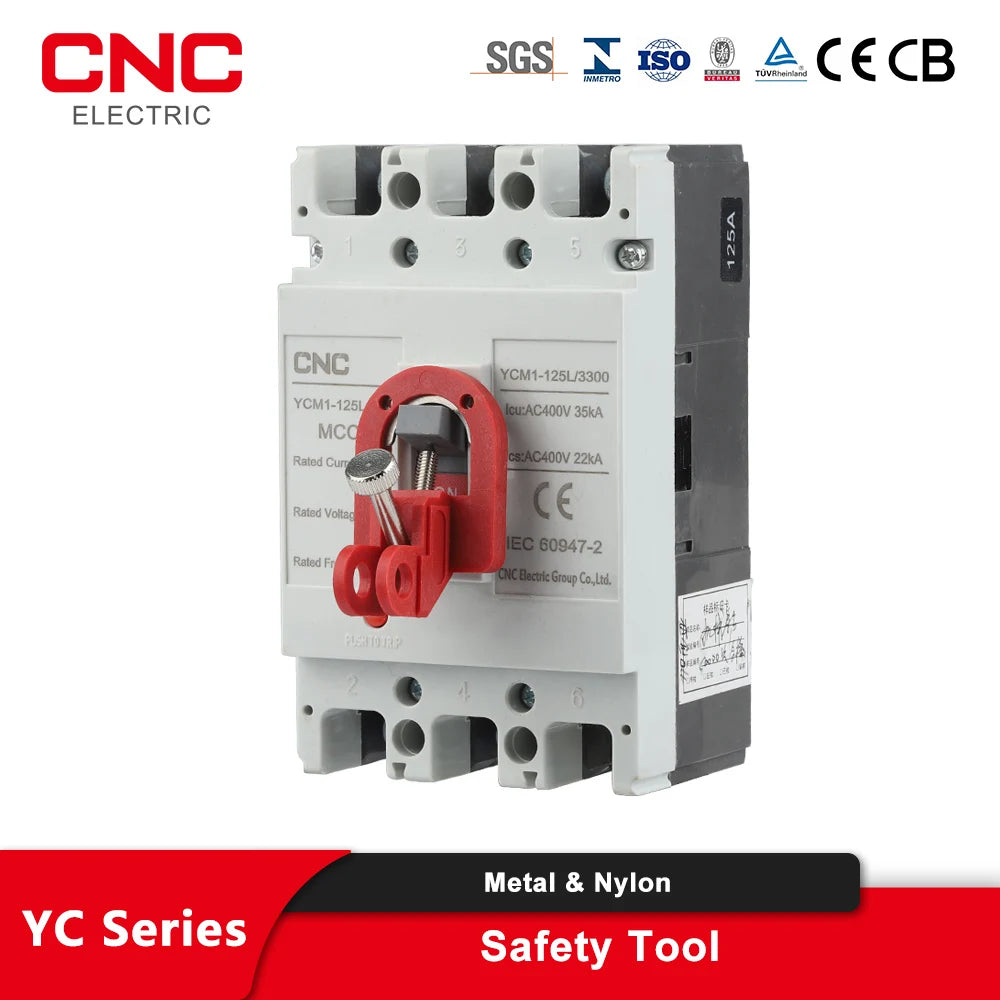 CNC Multifunctional Circuit Breaker Lock Industrial Air Switch Safety Lock Lockout Tagout Electrical Safety Lock