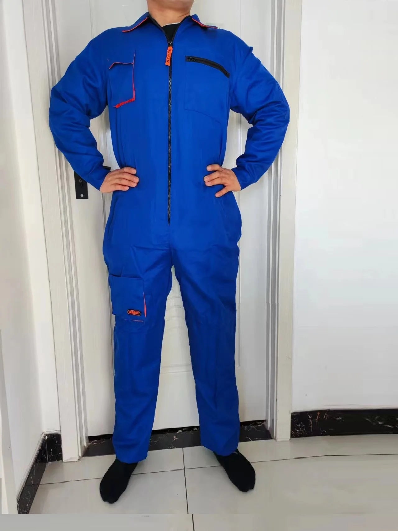 Work Overalls Uniform Men's Jumpsuit Working Coveralls Welding Suit Working Suit Safety Clothing Mechanic Work Overall Costume