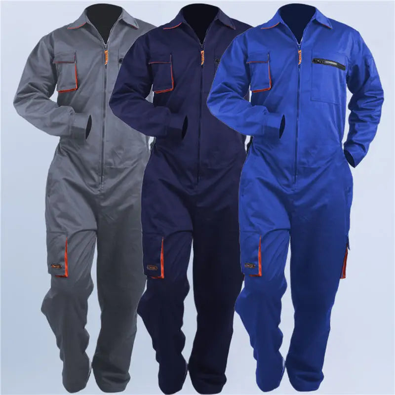 2024 Work Overall Uniform Men Women Working Coveralls Welding Suit Car Repair Workshop Mechanic Plus Size Clothes