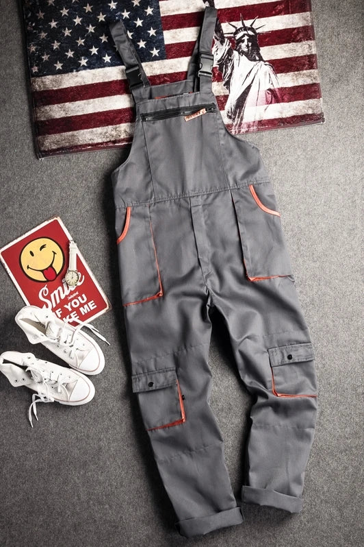 Work Overall Uniforms Men Women Working Coveralls Welding Suit Car Repair Workshop Mechanic Plus Size Clothes Warehouse Workwear
