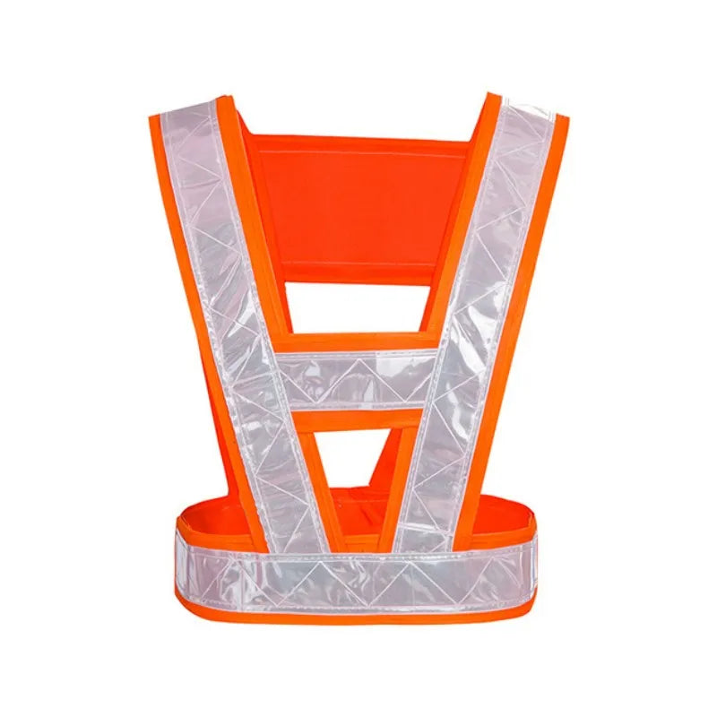 Reflective Safety Vests High Visibility Strap Security Traffic Warning Night Working Running Cycling Jacket Seguridad Industrial