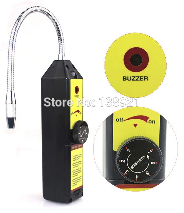 Leak Detector Freon CFC HFC Halogen Gas Refrigerant Air Monitor Conditioning R22a R134a Gas Meter Automatic Refrigeration