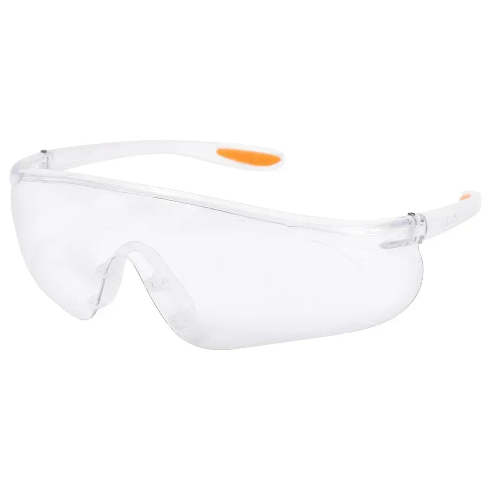 Motorcycle PC Material Anti Impact Wind Dust Proof Goggles Safety Riding Clear Glasses Lab Work Safety Eye Protective Glasses