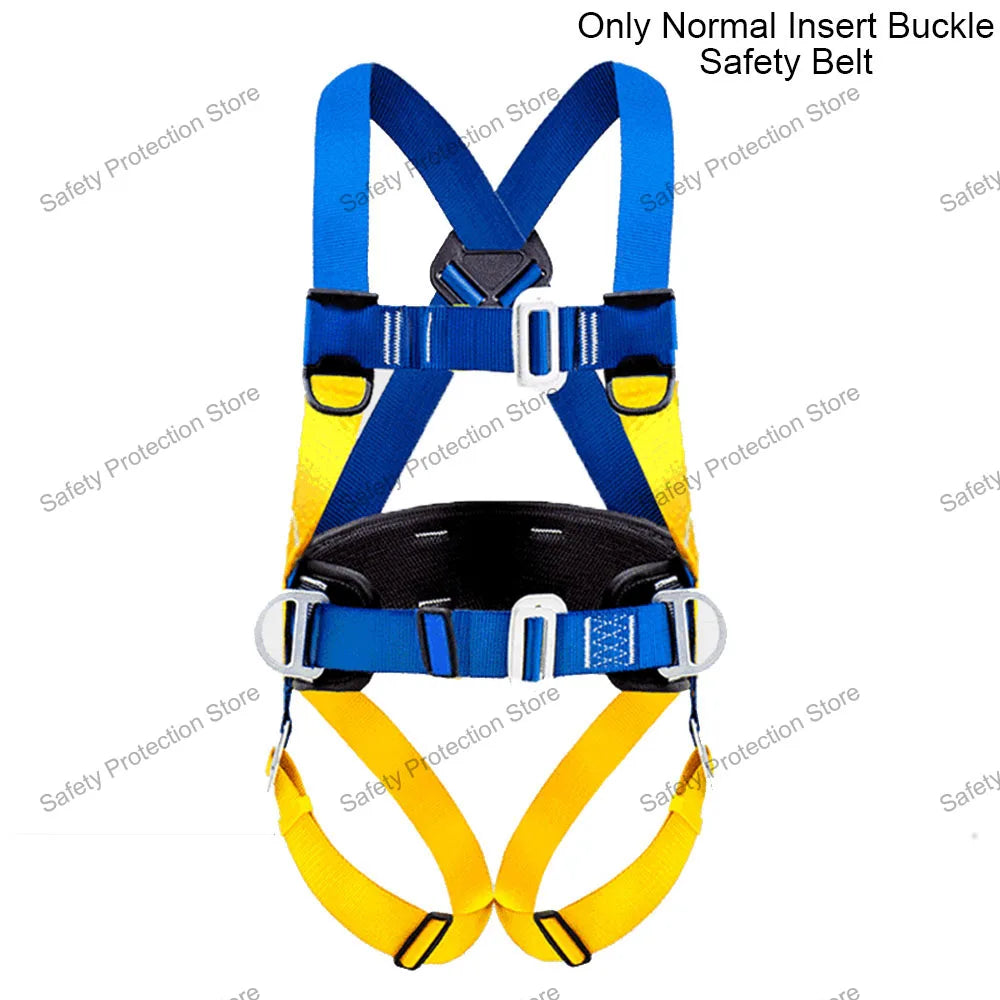 Full Body High Altitude Work Safety Harness Five-point Safety Belt  Outdoor Climbing Training Construction Protective Equipment