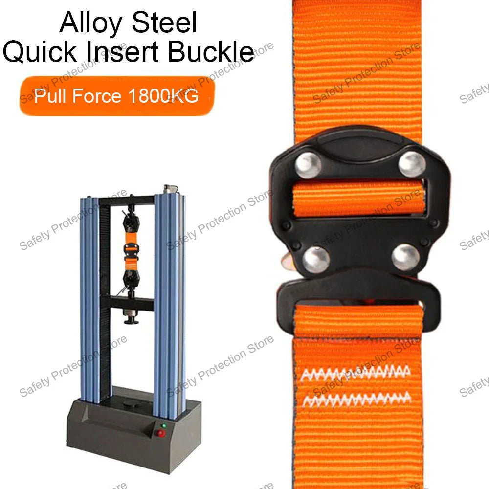 Full Body High Altitude Work Safety Harness Five-point Safety Belt  Outdoor Climbing Training Construction Protective Equipment
