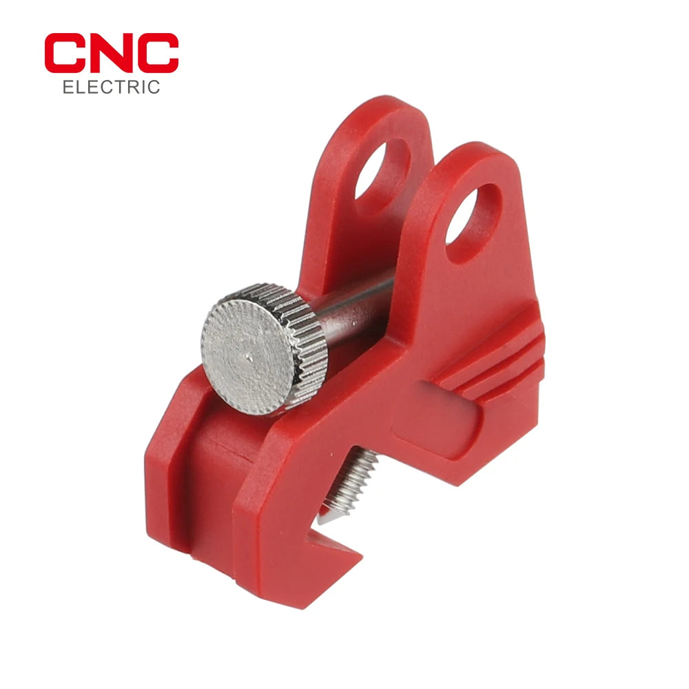 CNC Industrial Air Switch Safety Lockout Electrical Safety Lock And 38mm Nylon Shackle Household Plug Lockout Device Safety Tool