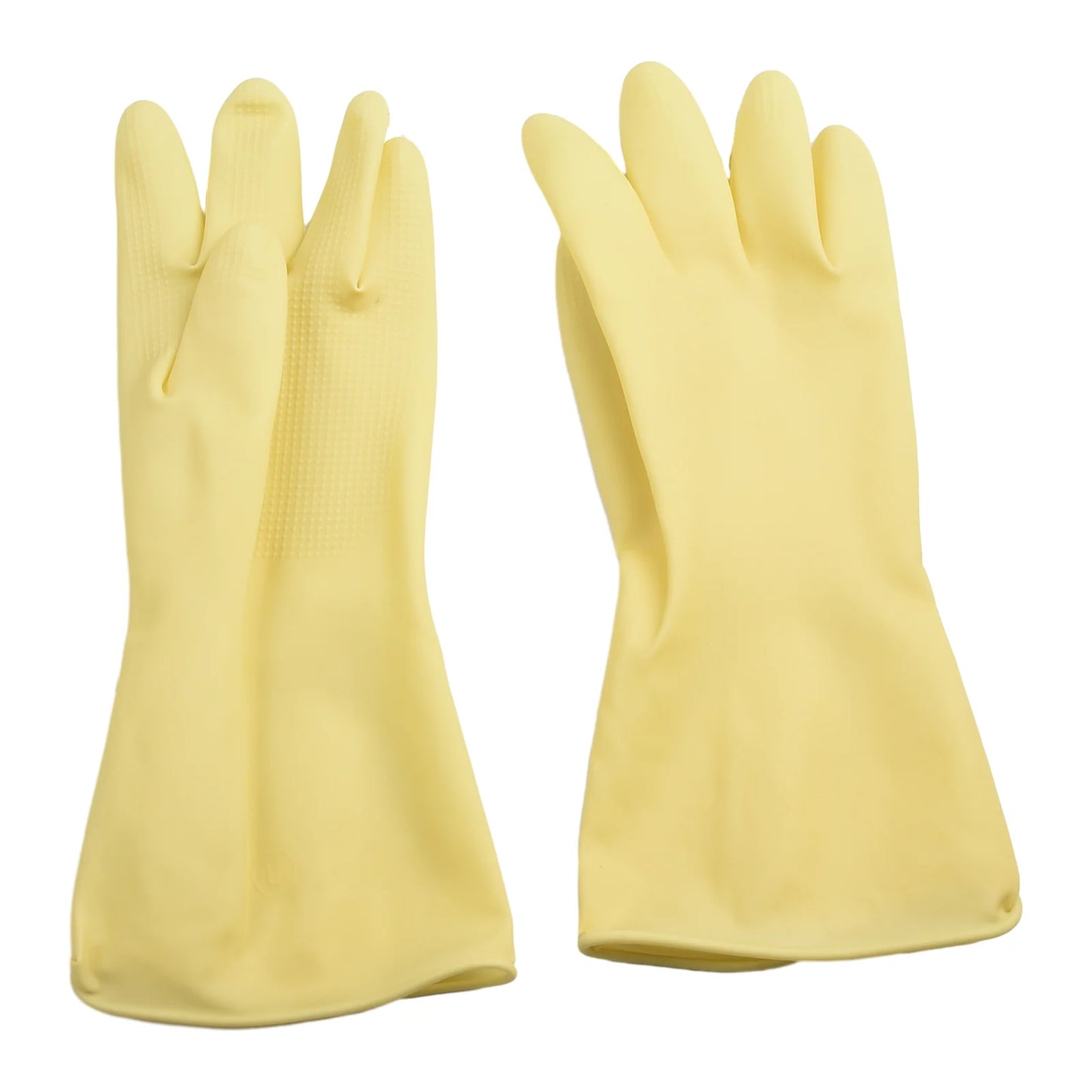 1Pair Industrial Gloves Natural Latex Acid Resistant Chemical Protective Gloves Acid And Alkali Resistant Industrial Gloves
