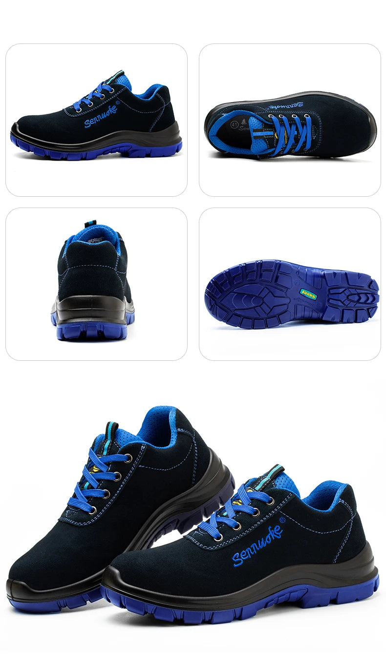 Safety Shoes Sport  Shoes Men for Work Sneakers Lightweight Steel Toes Free Shipping Industrial safety tennis