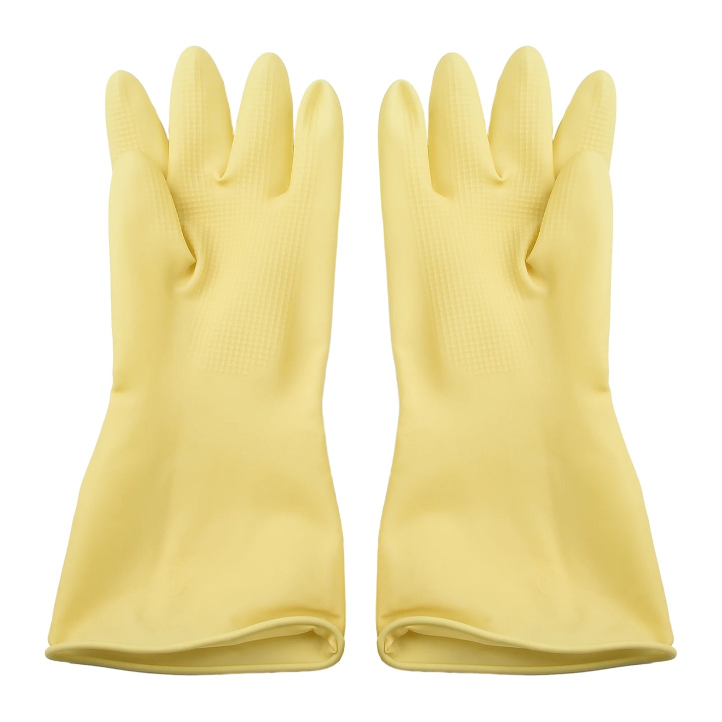 1Pair Industrial Gloves Natural Latex Acid Resistant Chemical Protective Gloves Acid And Alkali Resistant Industrial Gloves