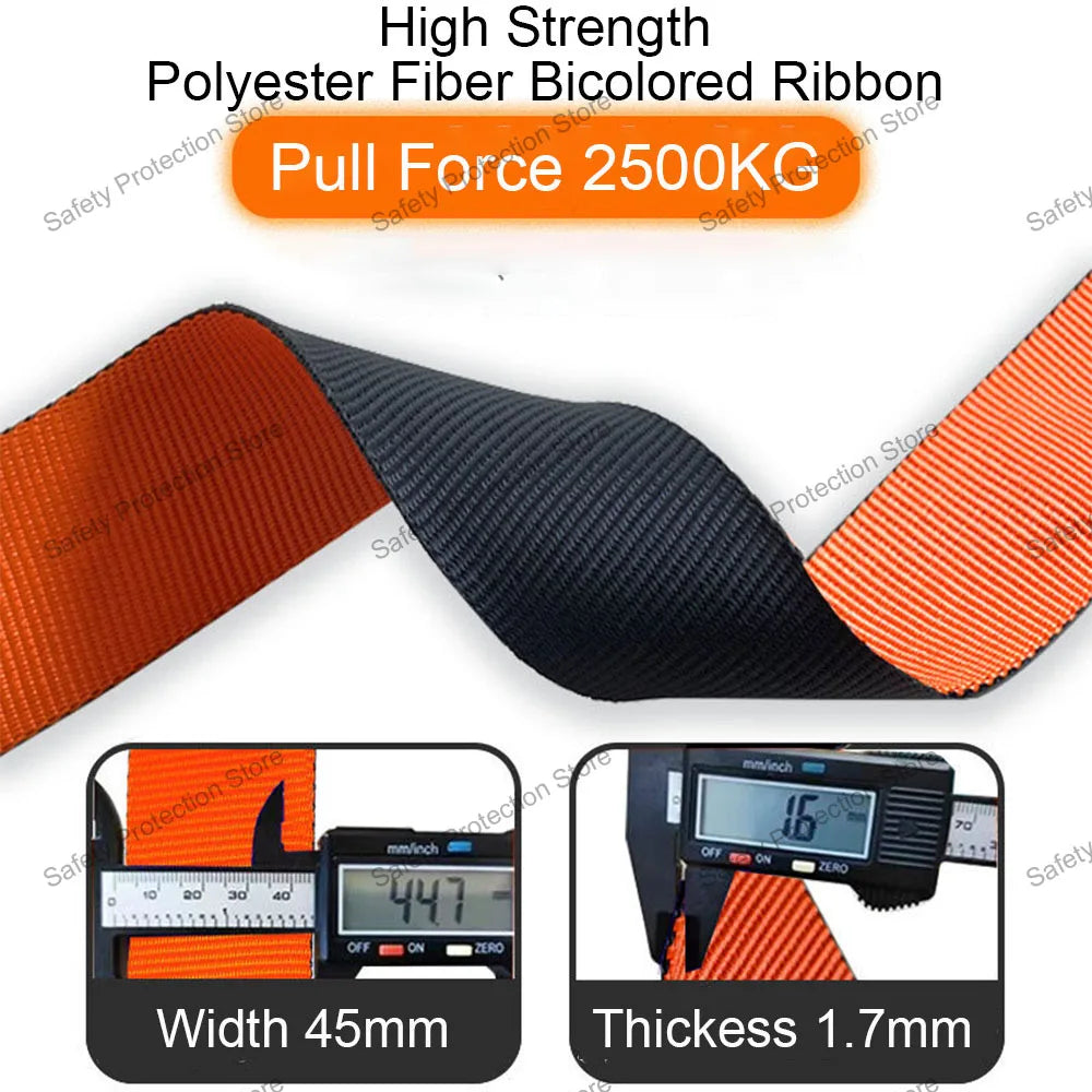 Full Body High Altitude Work Safety Harness Five-point Safety Belt  Outdoor Climbing Training Construction Protective Equipment