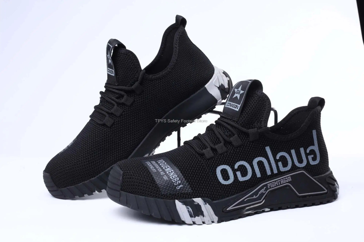 Protective Steel Toe Safety Shoes Men Anti-puncture Work Shoes Men Breathable Industrial Shoes Indestructible Work Safety Boots