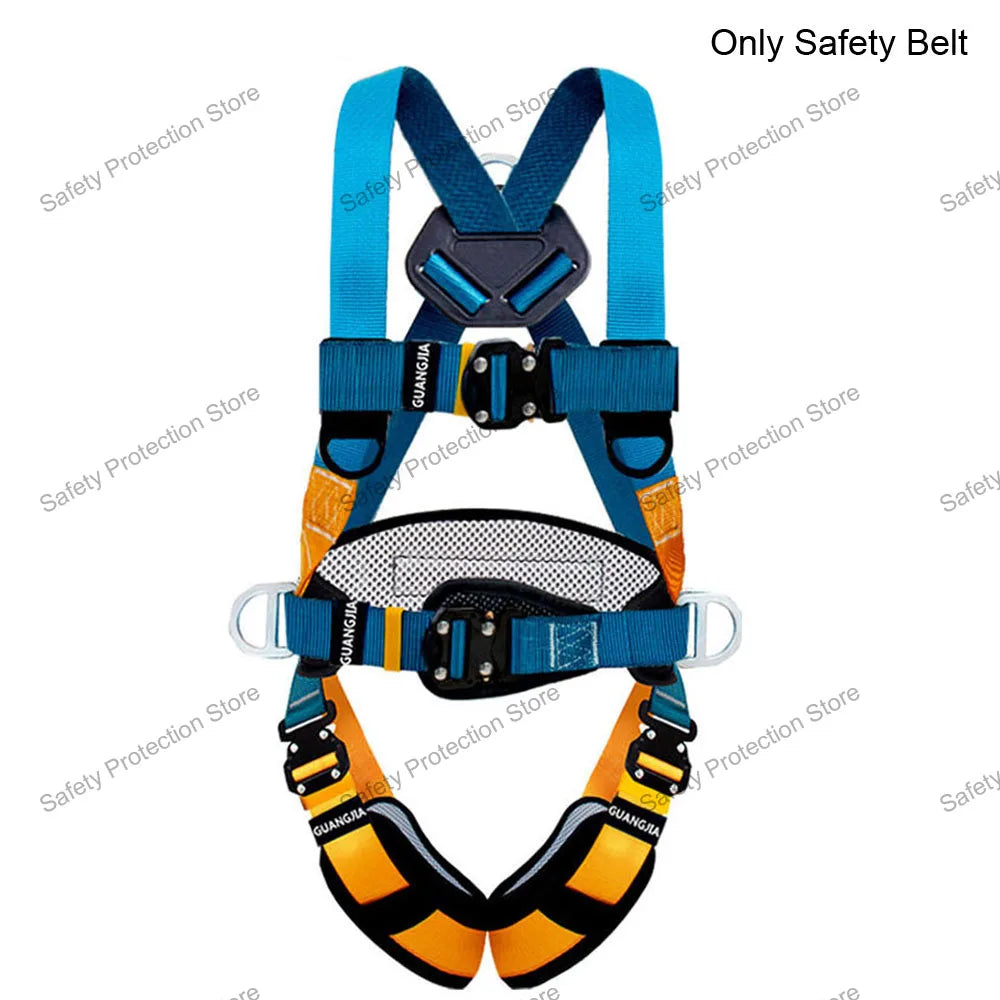 Full Body High Altitude Work Safety Harness Five-point Safety Belt  Outdoor Climbing Training Construction Protective Equipment
