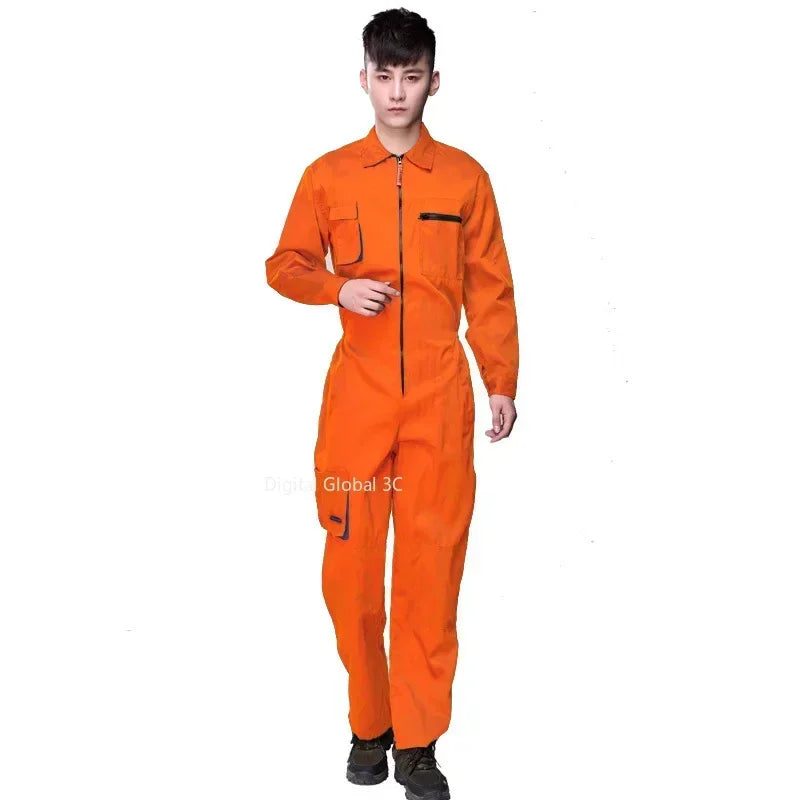 2023 Work Overall Uniform Men Women Working Coveralls Welding Suit Car Repair Workshop Mechanic Plus Size Clothes