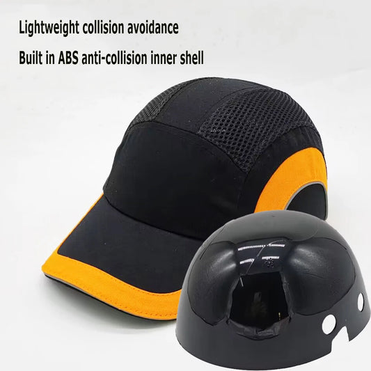 Work Safety Bump Cap Anti-Collision Hard ABS Inner Shell Helmet Outdoor Sun Hat Factory Carrying Head Protection Baseball Caps