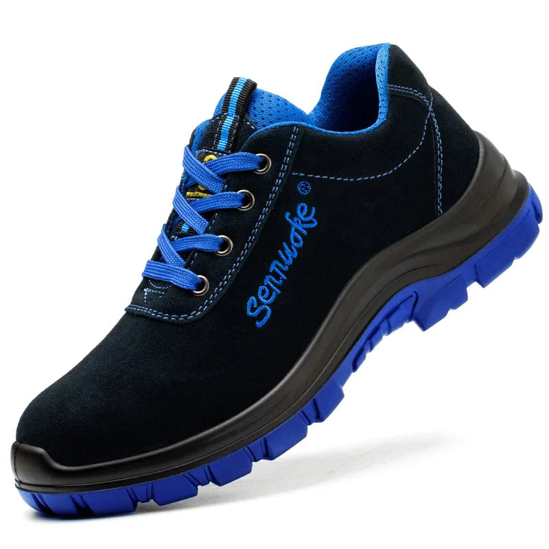 Safety Shoes Sport  Shoes Men for Work Sneakers Lightweight Steel Toes Free Shipping Industrial safety tennis