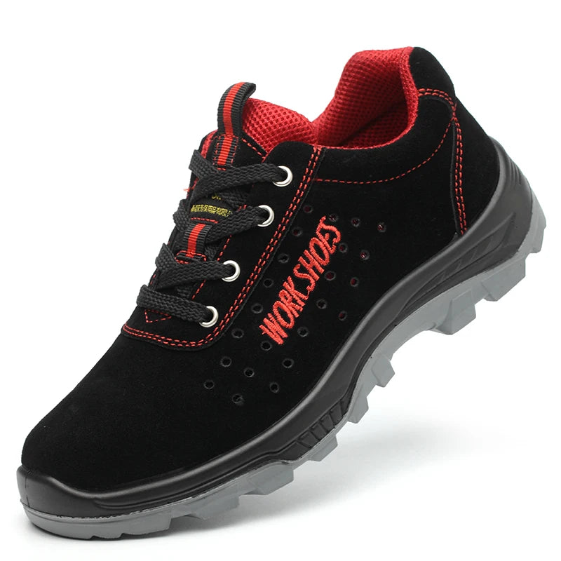 Safety Shoes Sport  Shoes Men for Work Sneakers Lightweight Steel Toes Free Shipping Industrial safety tennis