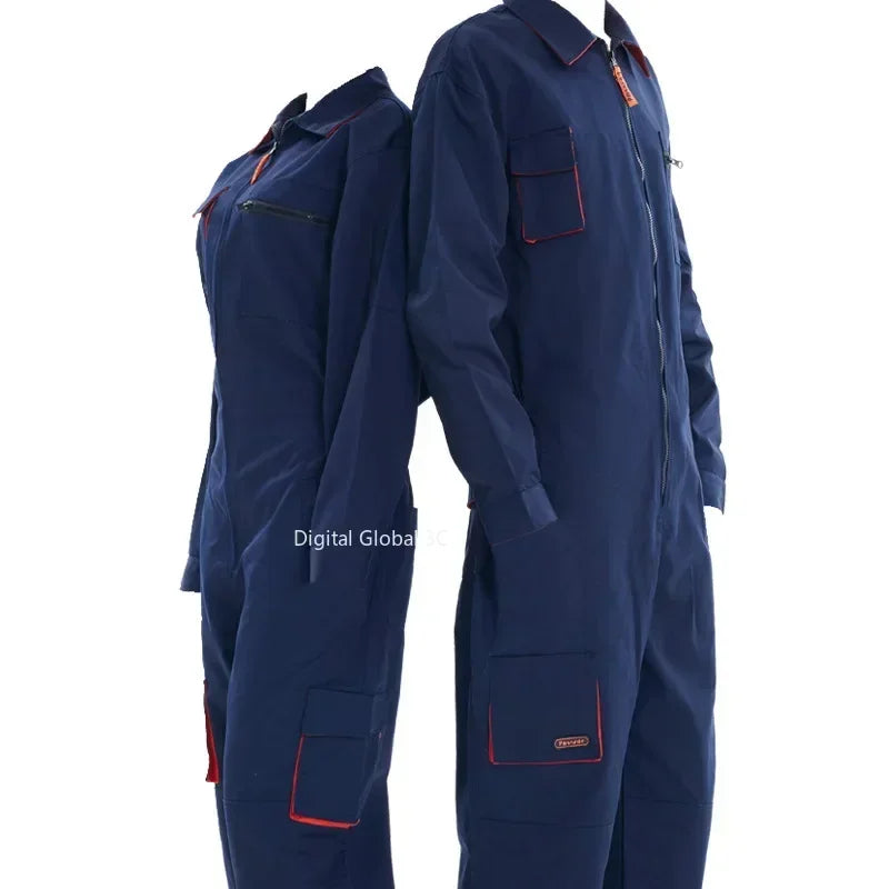 2023 Work Overall Uniform Men Women Working Coveralls Welding Suit Car Repair Workshop Mechanic Plus Size Clothes