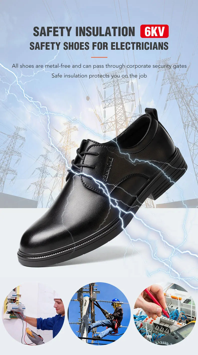 Safety Shoes ManforWork Man's Safety working Shoes Lightweight Work Wear Free Shipping Industrial Security-Protection Waterproof