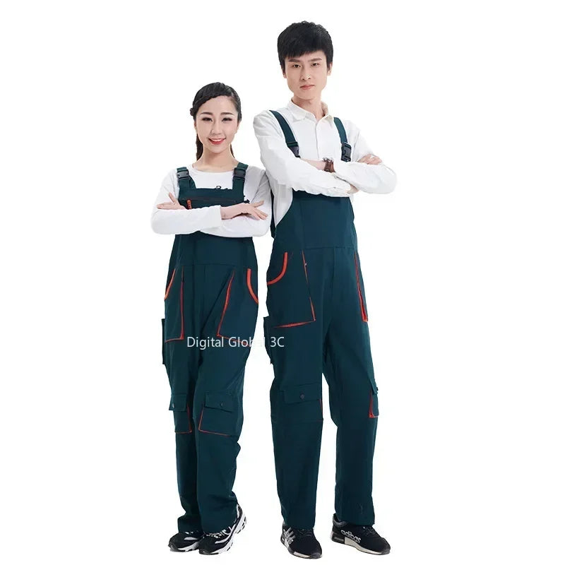 2023 Work Overall Uniform Men Women Working Coveralls Welding Suit Car Repair Workshop Mechanic Plus Size Clothes