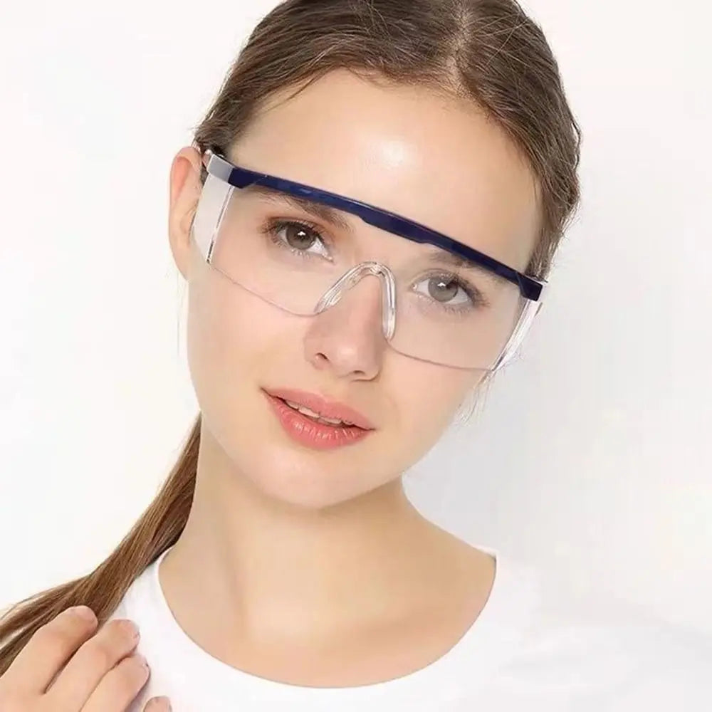 1Pcs Anti-Splash Work Safety Glasses Waterproof Protective Glasses for Work/Lab/Cycling Simple Adjustable Protective Glasses