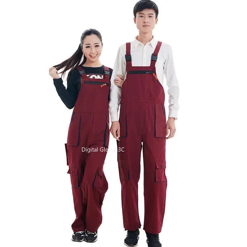 2023 Work Overall Uniform Men Women Working Coveralls Welding Suit Car Repair Workshop Mechanic Plus Size Clothes