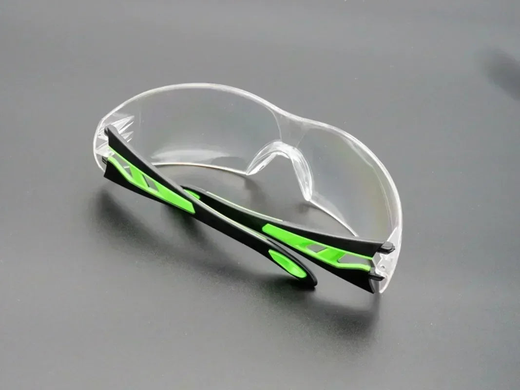 Motorcycle PC Material Anti Impact Wind Dust Proof Goggles Safety Riding Clear Glasses Lab Work Safety Eye Protective Glasses