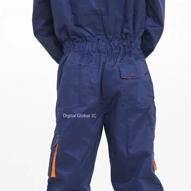 2023 Work Overall Uniform Men Women Working Coveralls Welding Suit Car Repair Workshop Mechanic Plus Size Clothes