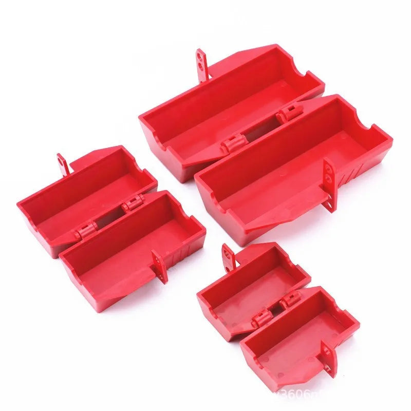 1 pcs safety lockout box for electrical plug lockout industrial household plug locks loto lock device safety tools