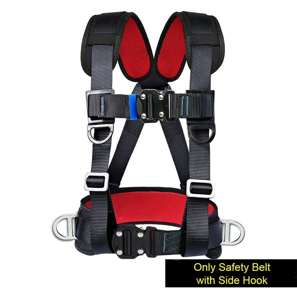 High-altitude Work Safety Belt Three Point Harness Outdoor Rock Climbing Harness Safety Ropes Electrician Construction Equipment