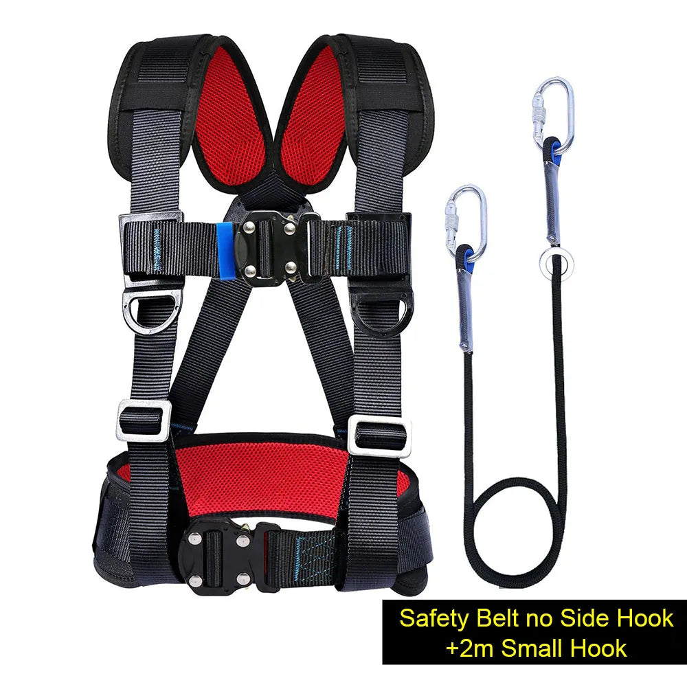 High-altitude Work Safety Belt Three Point Harness Outdoor Rock Climbing Harness Safety Ropes Electrician Construction Equipment