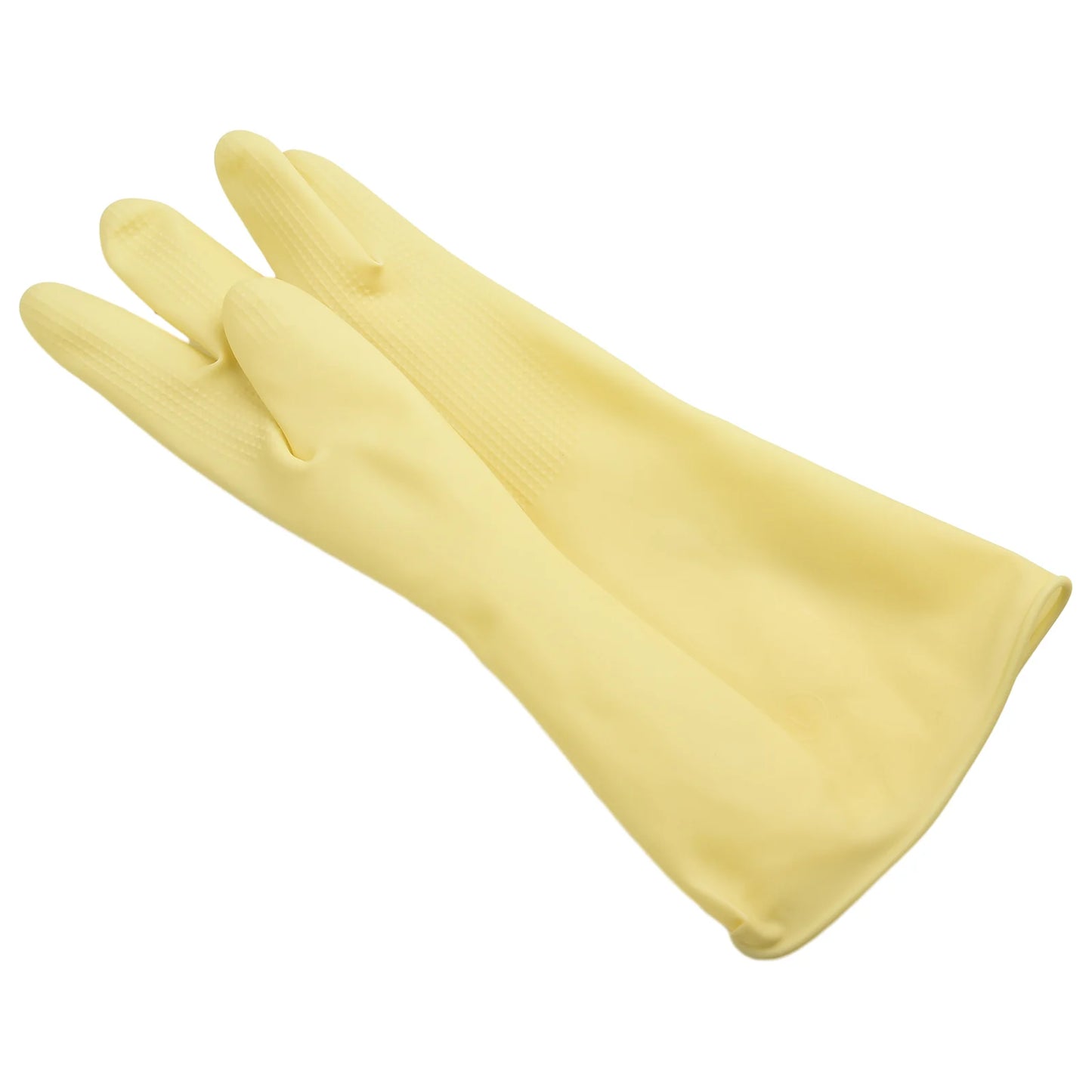 1Pair Industrial Gloves Natural Latex Acid Resistant Chemical Protective Gloves Acid And Alkali Resistant Industrial Gloves