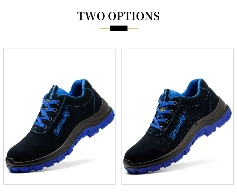 Safety Shoes Sport  Shoes Men for Work Sneakers Lightweight Steel Toes Free Shipping Industrial safety tennis