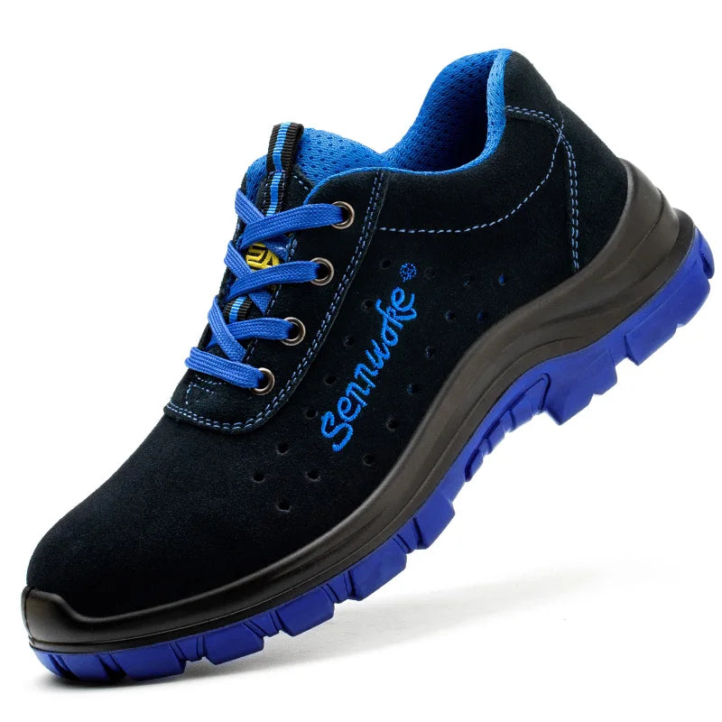Safety Shoes Sport  Shoes Men for Work Sneakers Lightweight Steel Toes Free Shipping Industrial safety tennis
