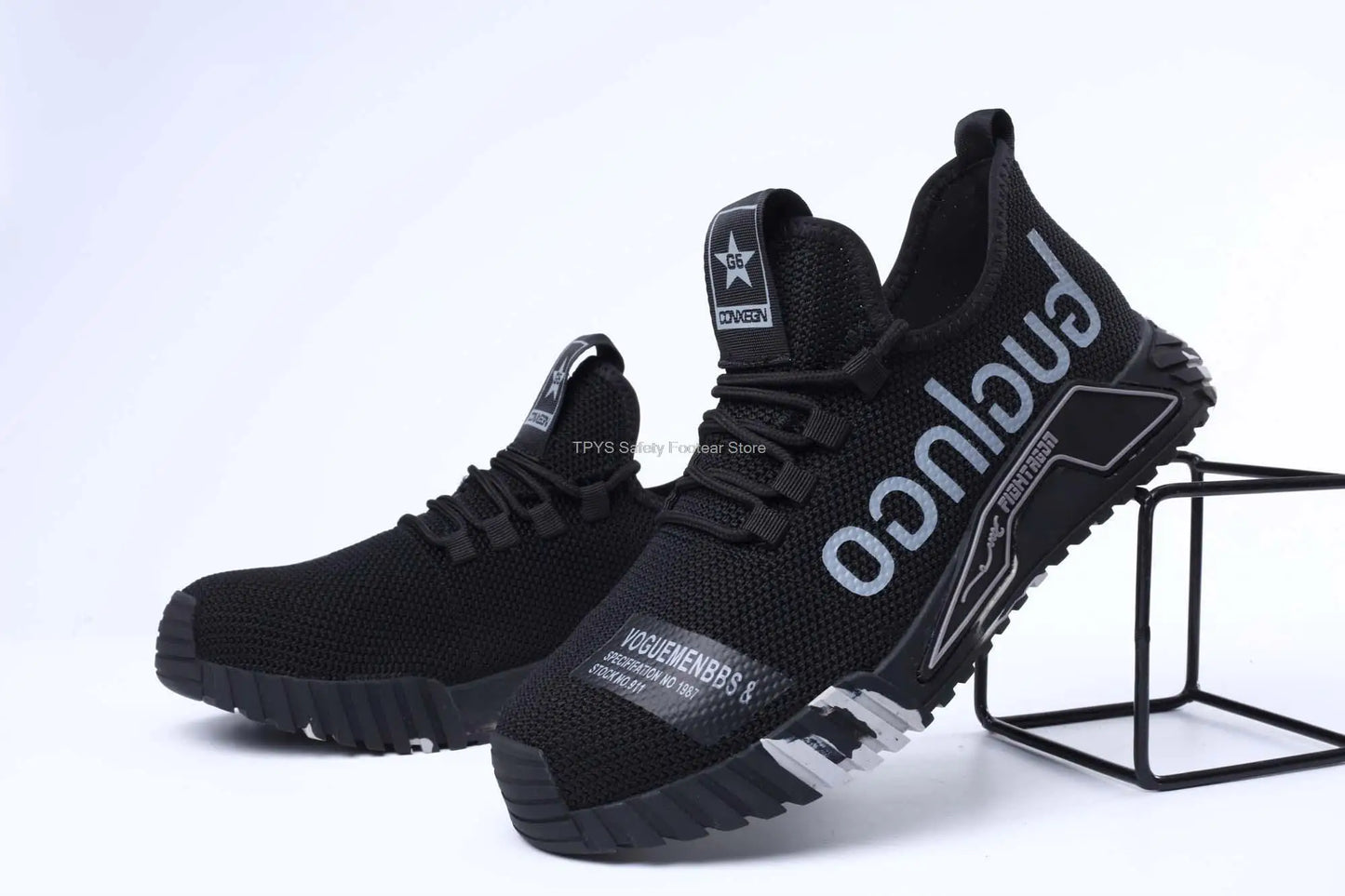 Protective Steel Toe Safety Shoes Men Anti-puncture Work Shoes Men Breathable Industrial Shoes Indestructible Work Safety Boots
